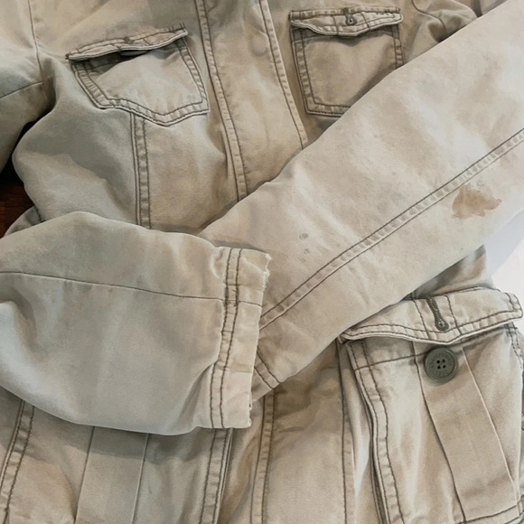 Abercrombie Utility jacket size Large fair condition - Picture 13 of 16